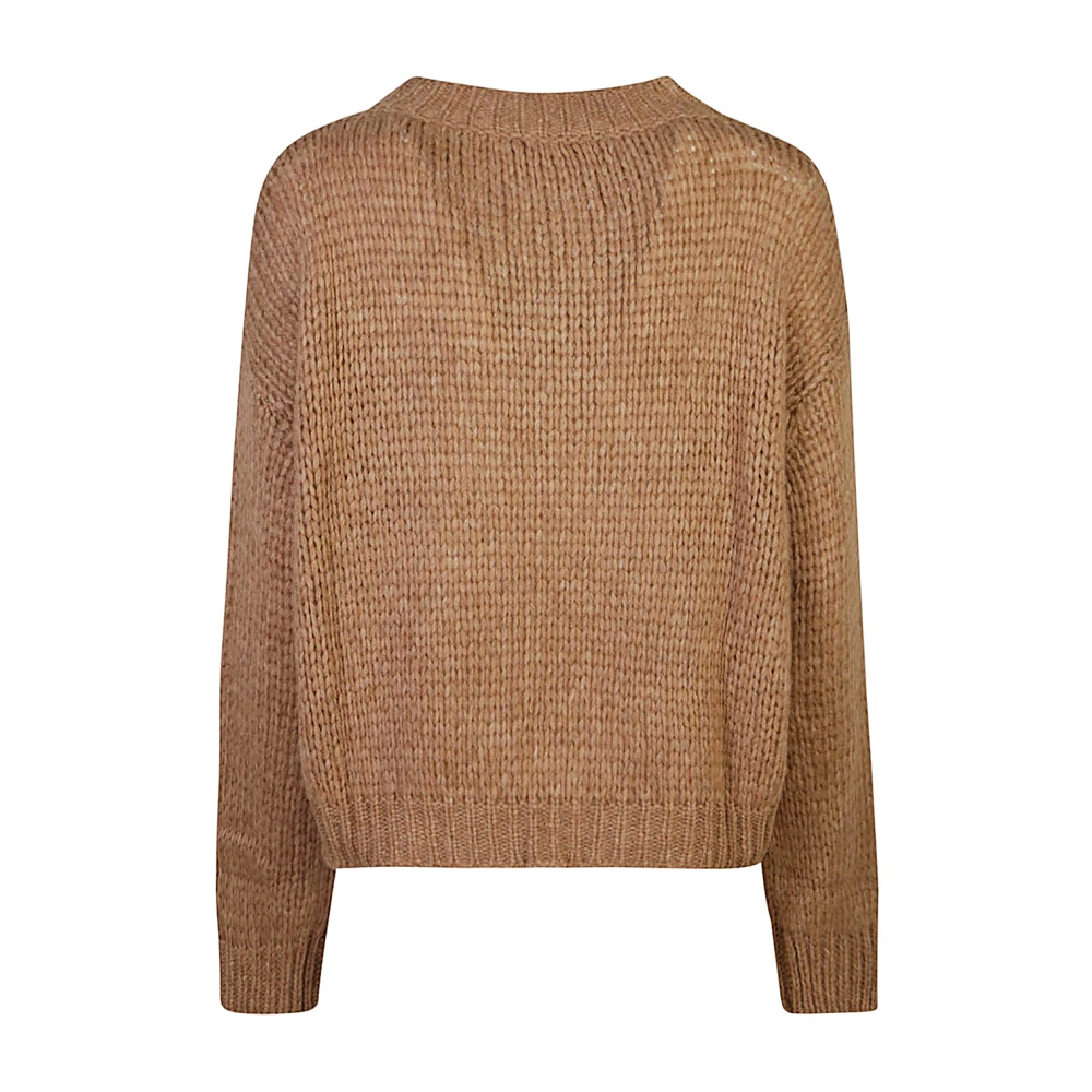 Roberto Collina Bruine Sweaters voor Mannen Brown Dames