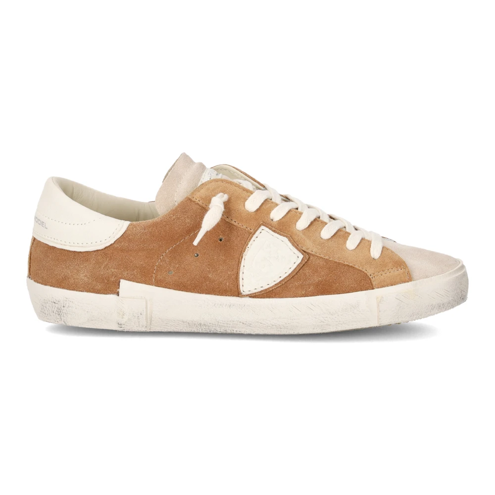 Philippe Model Men's Beige Sneakers, 11 Uk, Trainers Prsx Tennis