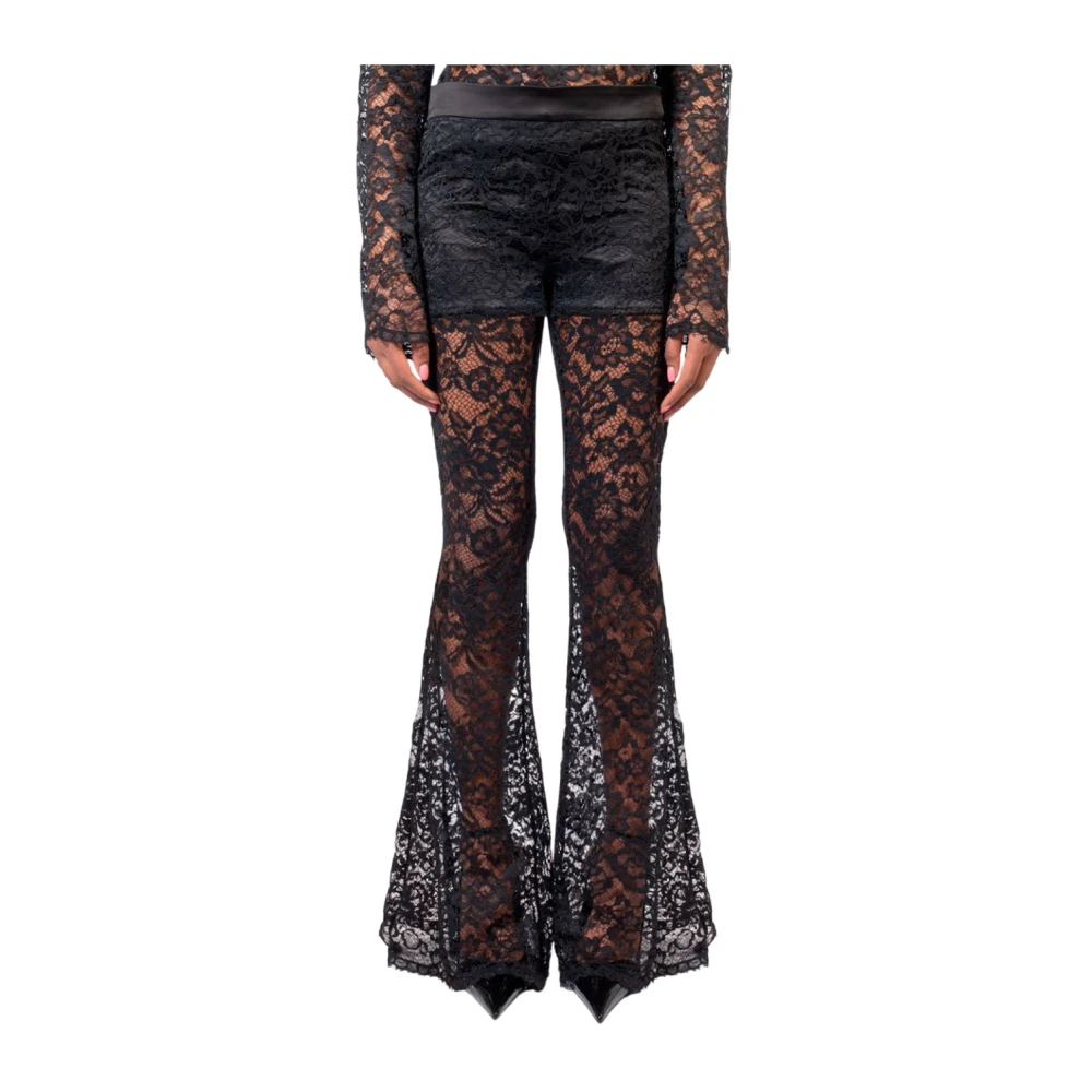 Trousers > Wide Trousers - - Doris S - Modalova
