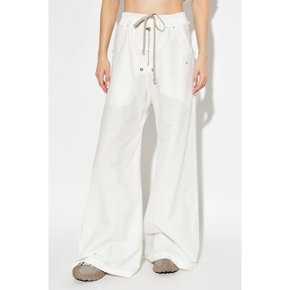 Rick Owens Belas Pants White Unisex