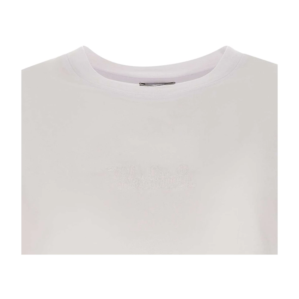 Woolrich Witte T-shirts en Polos van White Dames