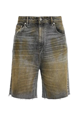 Vintage-effekt Denimshorts