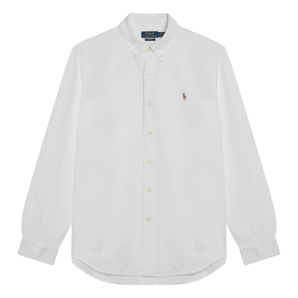 Polo Ralph Lauren Lange mouwen overhemd White Heren