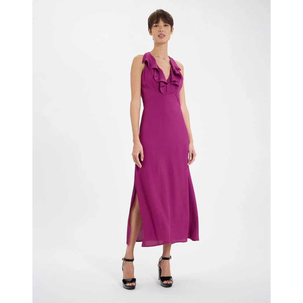 Ines De La Fressange Paris Victorine Dress Purple Dames
