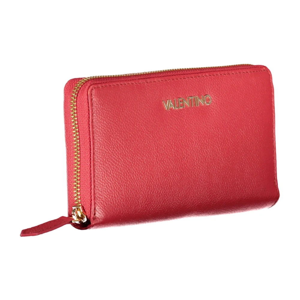Valentino by Mario Valentino Rode Damesportemonnee met Ritssluiting Red Dames