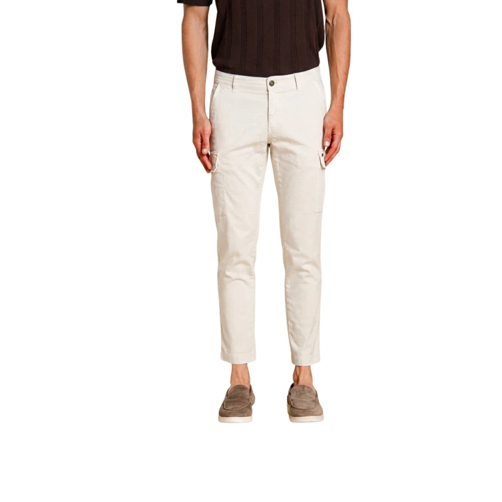 Mason's Mannelijk Beige Broeken Heren, Xl, Katoen, Chile Cargo Broek