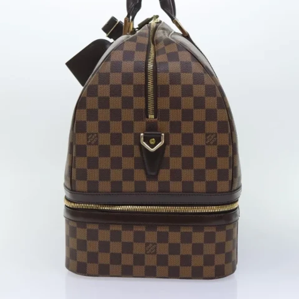 Louis Vuitton Vintage Pre-owned Canvas travel-bags Brown Dames