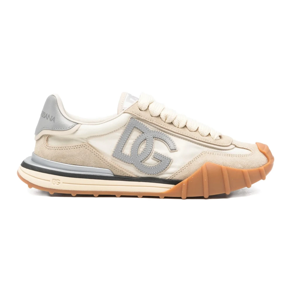 Dolce & Gabbana Donna Multicolor - Sneakers In Tessuto Tecnico Athletic - Shoes - E - 40 Eu