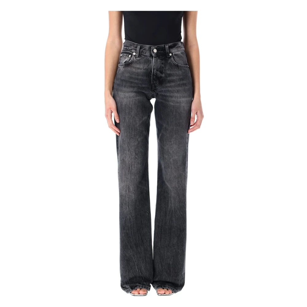 Haikure Bloemenstijl Damesmode Jurk Black Dames