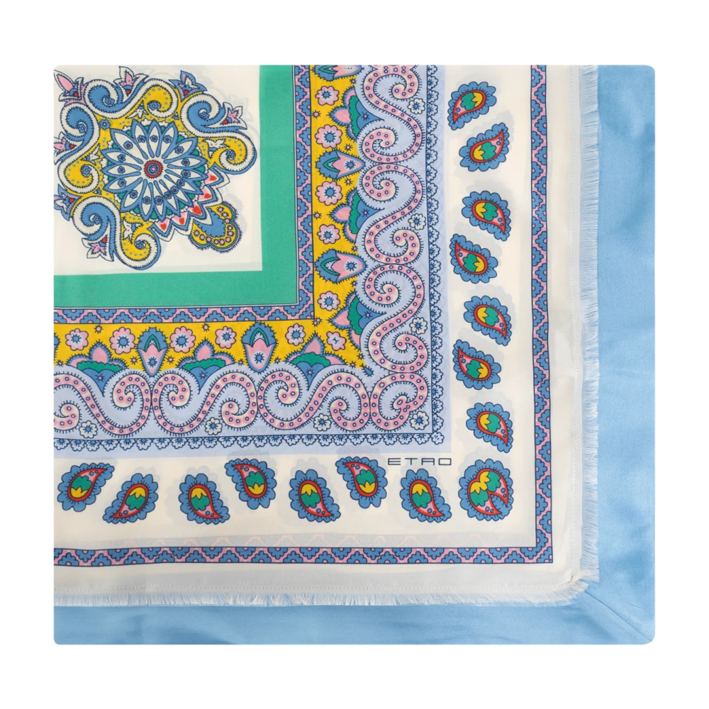 ETRO Zijden sjaal Multicolor Dames