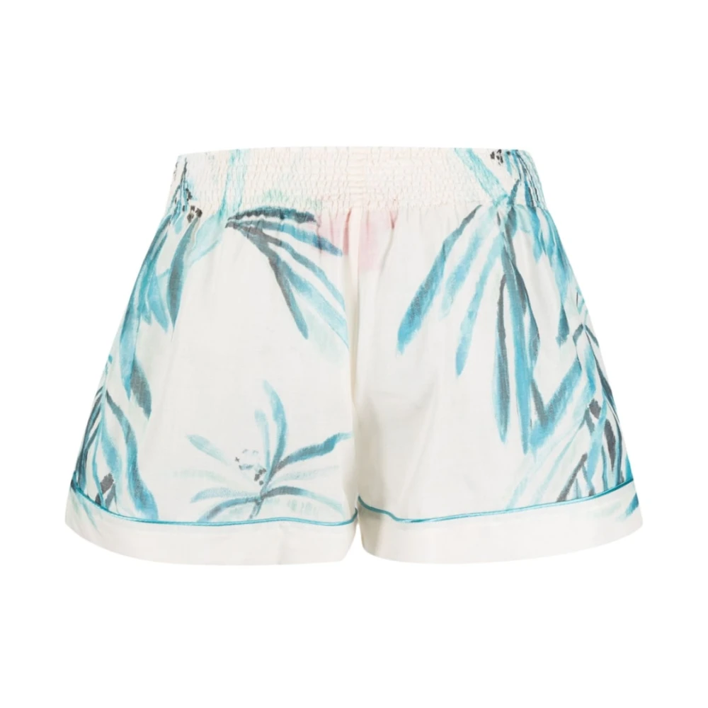 F.r.s For Restless Sleepers Witte Palazzo Shorts White Dames