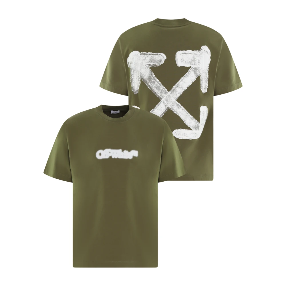 Off White Slim Arrow Spray voor heren Green Heren