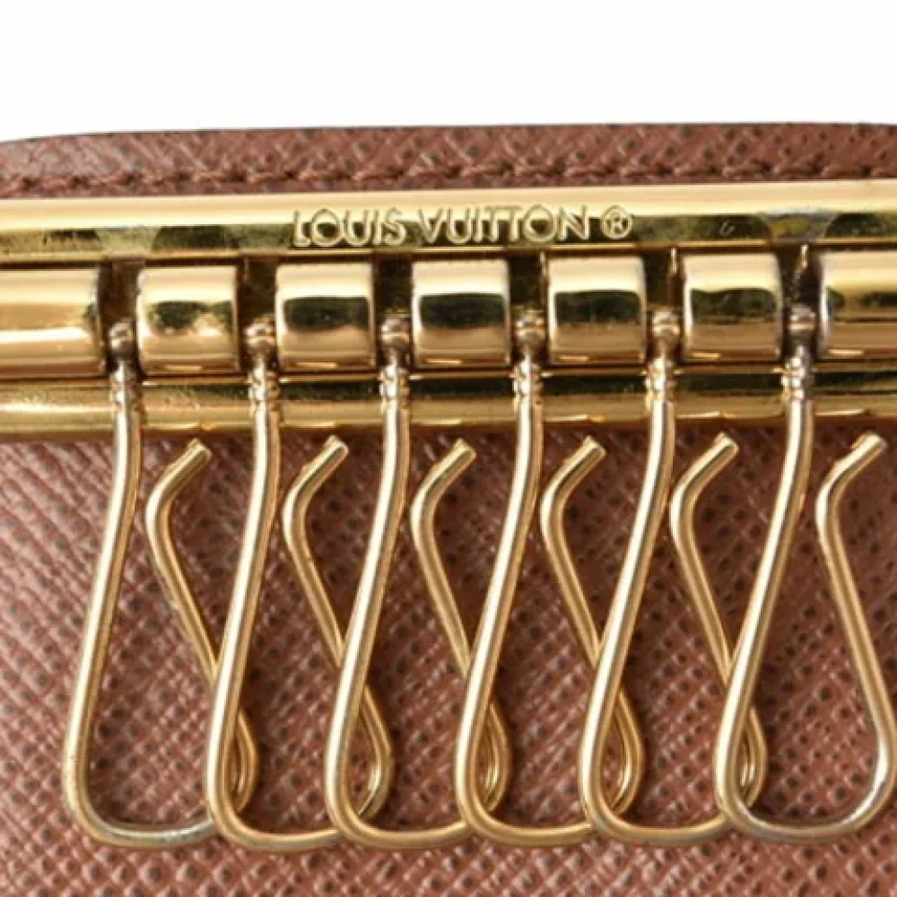 Louis Vuitton Vintage Pre-owned Canvas key-holders Brown Dames