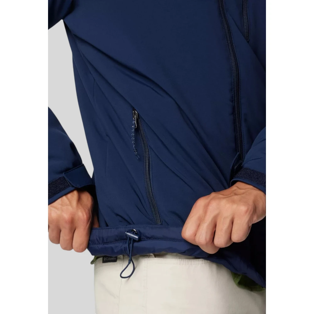 Columbia Gate Racer Softshell Jas voor buitenactiviteiten Blue Heren