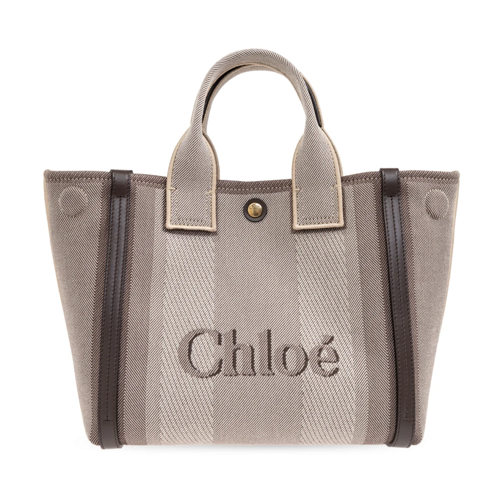 Chloé Handtas Draag Klein Beige Dames