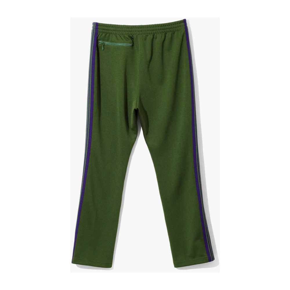 Needles Groene Geborduurde Broek Green Heren