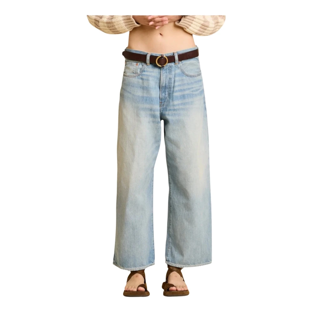 Denimist Enkel-Lengte Jeans voor moeiteloze stijl Blue Dames