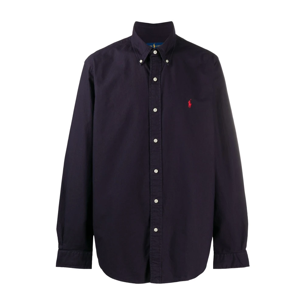 Polo Ralph Lauren Klassiek Blauw Overhemd voor Mannen Blue Heren
