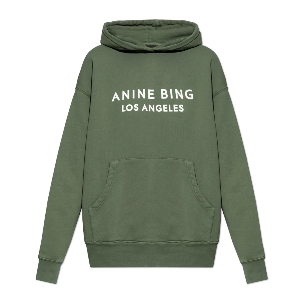 Anine Bing Alto hoodie Green Dames