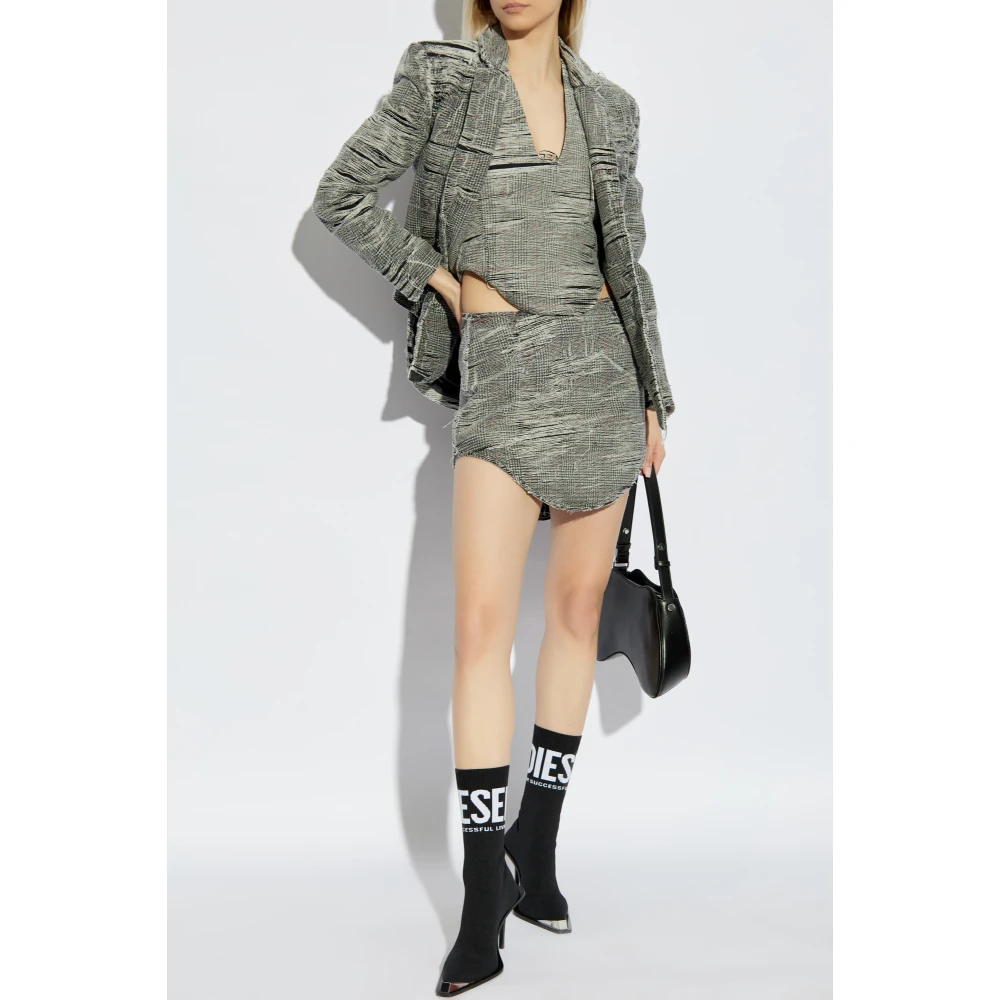 Diesel Blazer De-Phonix-Fsg Gray Dames