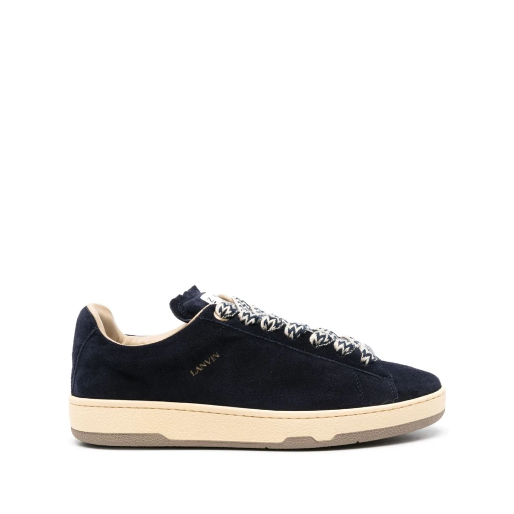 Lanvin Blå Sneakers Blue, Herr