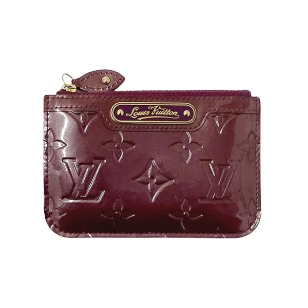 Louis Vuitton Vintage Pre-owned Canvas wallets Purple Dames