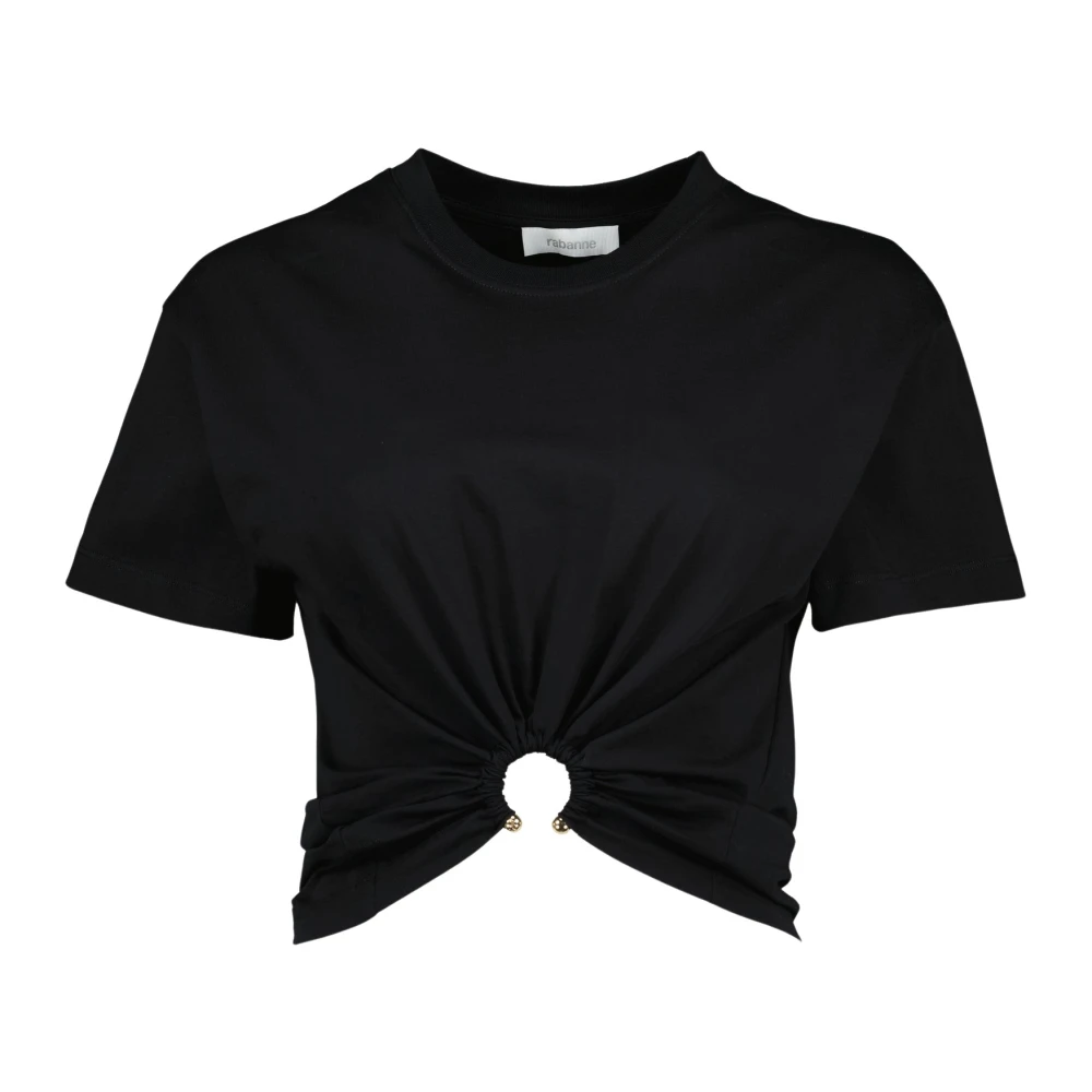Rabanne - Tops > T-Shirts - Black - Rabanne - Modalova