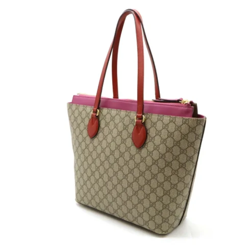 Gucci Vintage Pre-owned Fabric gucci-bags Pink Dames