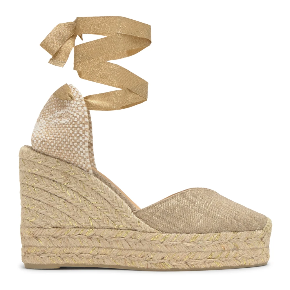 Castañer Women's Yellow Wedges, 5 Uk, Chiara Espadrille