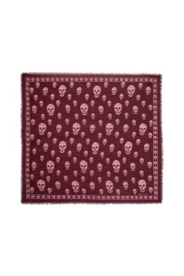 wool-skull-scarf-red-burgundy-pink