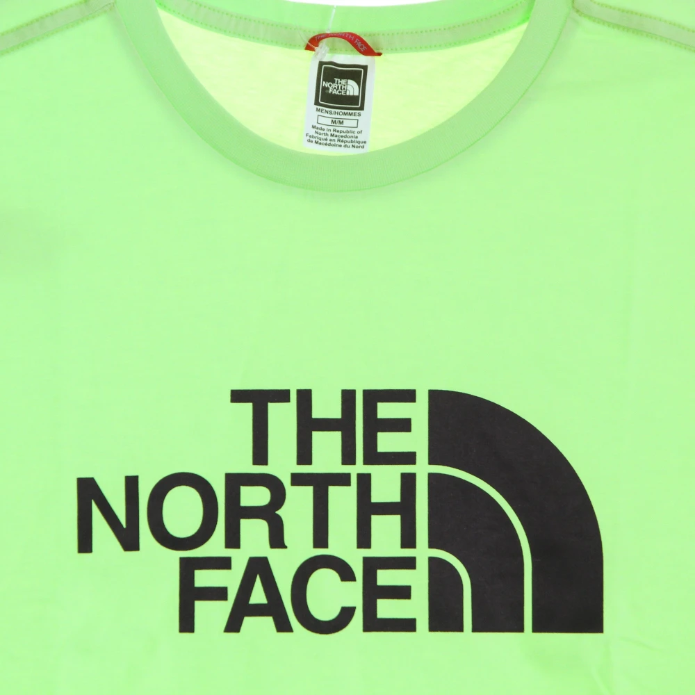 The North Face Groene Heren Tee Korte Mouw Green Heren