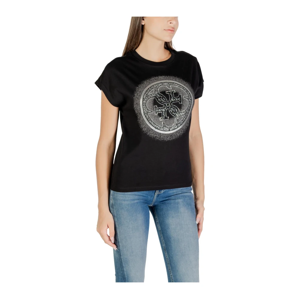 Guess - Tops > T-Shirts - Black - Guess - Modalova