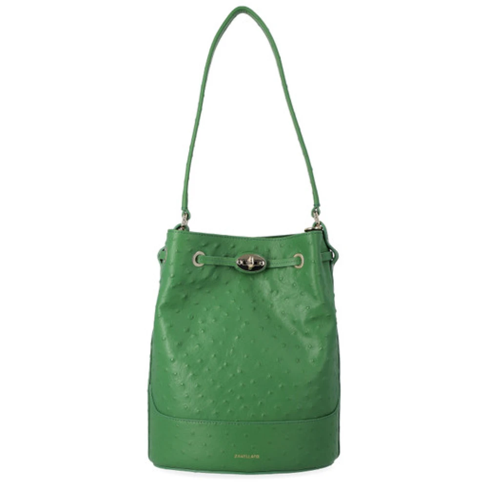 Zanellato Women's Green Mondà Bucket Bag - Bucket Bags - One Size - Bags