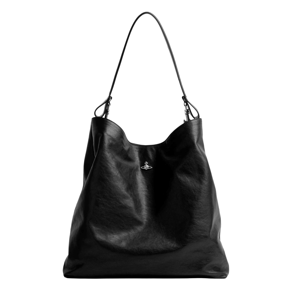 Vivienne Westwood , Shoulder Bags, Female, Black, One Size, Lottie Shoulder Bag Large