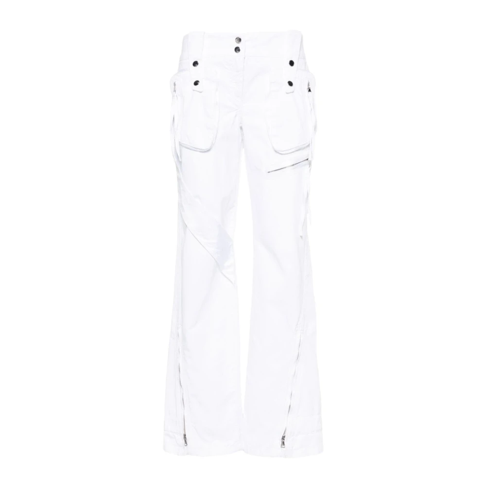 Blumarine Wide Trousers White Dames
