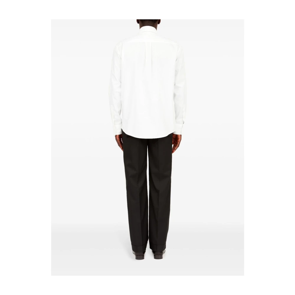 MM6 Maison Margiela Wit Overhemd van Katoen White Heren