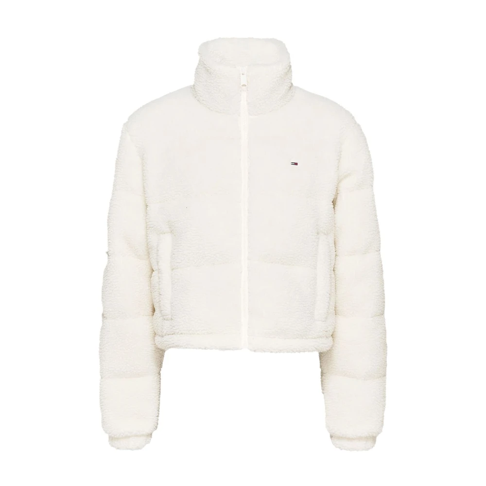 Tommy Jeans Stilig Jacka för Män White, Dam