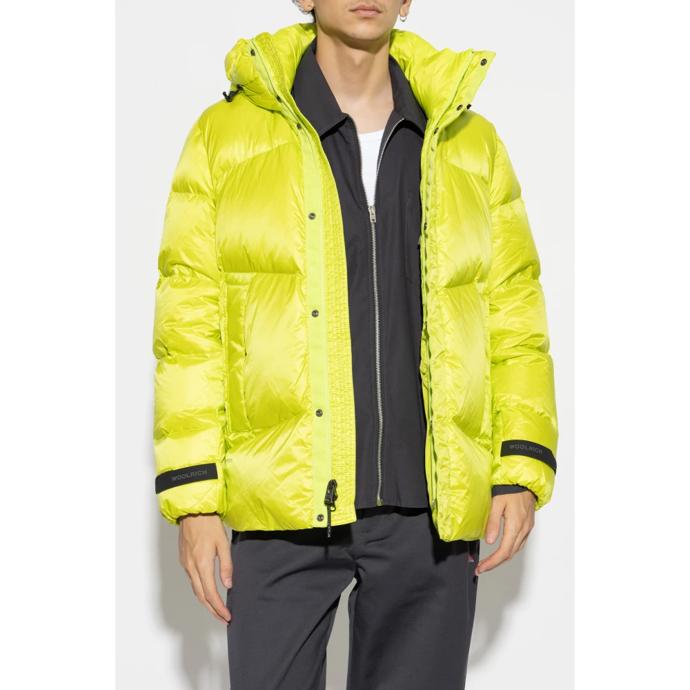 Woolrich Donsjack Yellow Heren