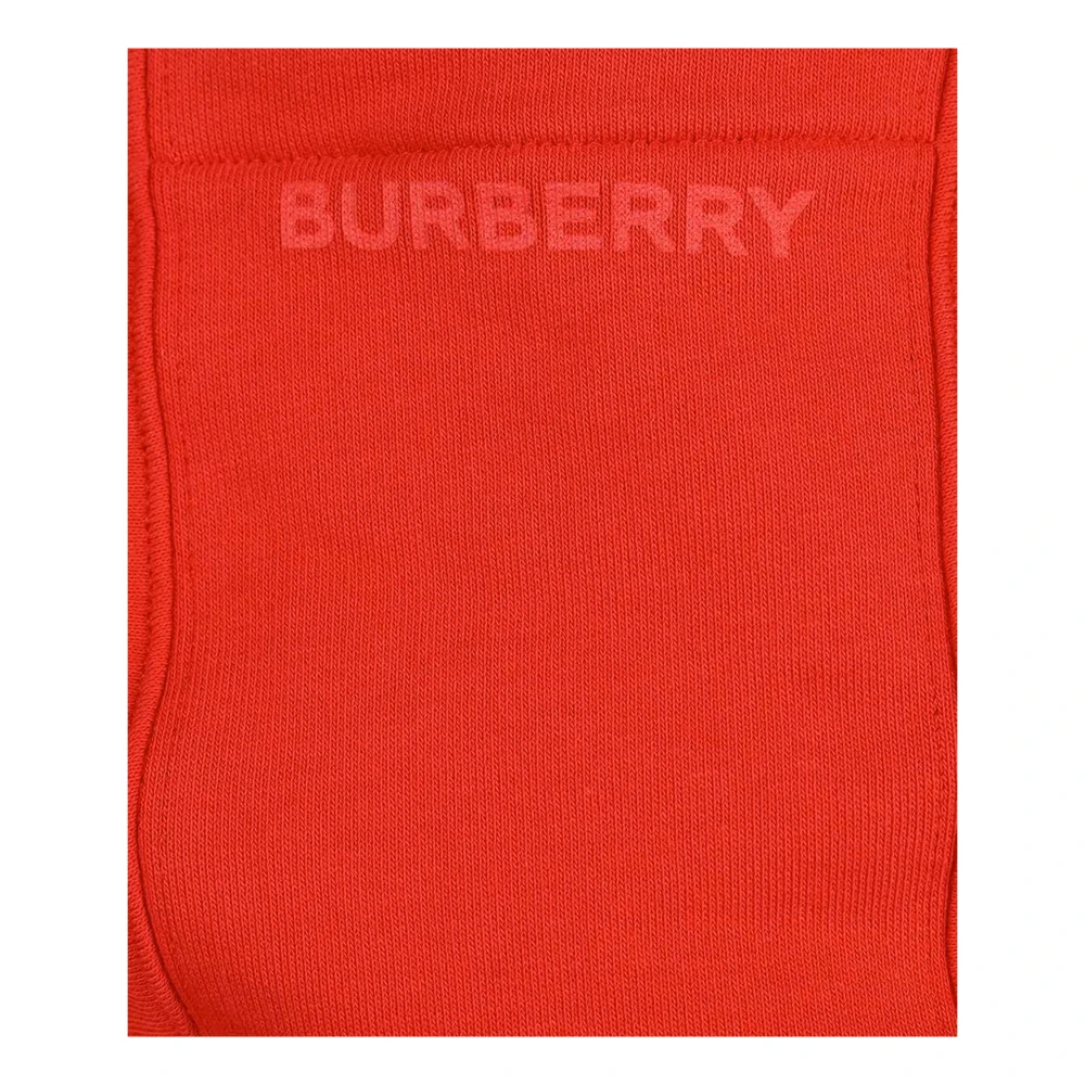 Burberry Rode Love Hooded Sweatshirt Aw23 Red Heren