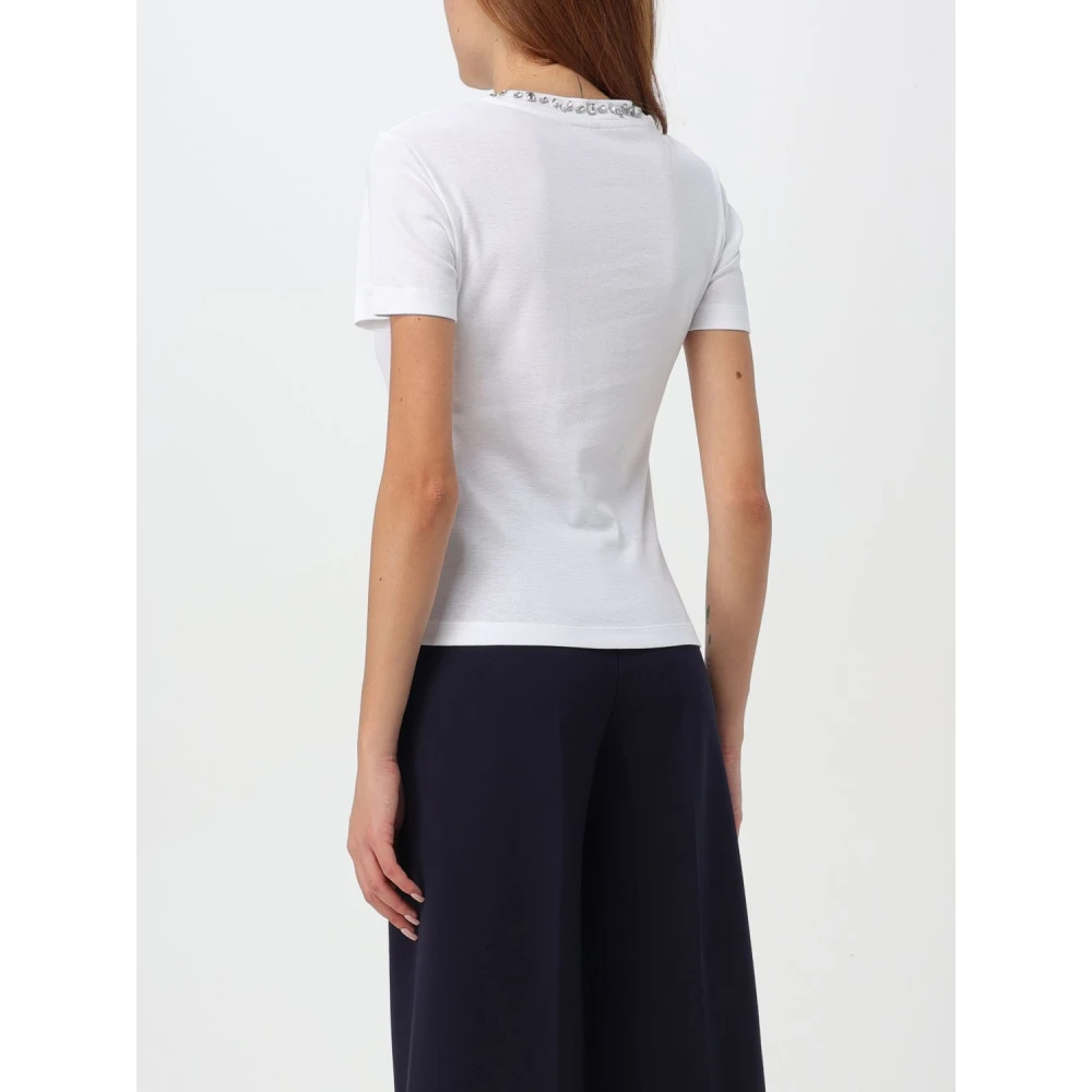 Liviana Conti Witte T-shirts en Polos White Dames