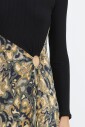 robe-midi-marbree-avec-epaulettes