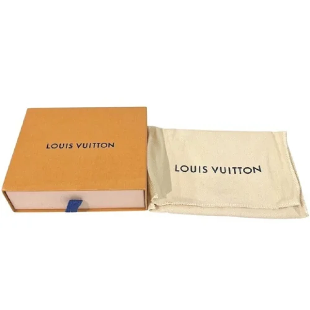 Louis Vuitton Vintage Pre-owned Leather wallets Blue Dames