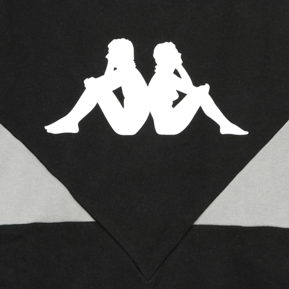 Kappa Sweatshirts Black Dames
