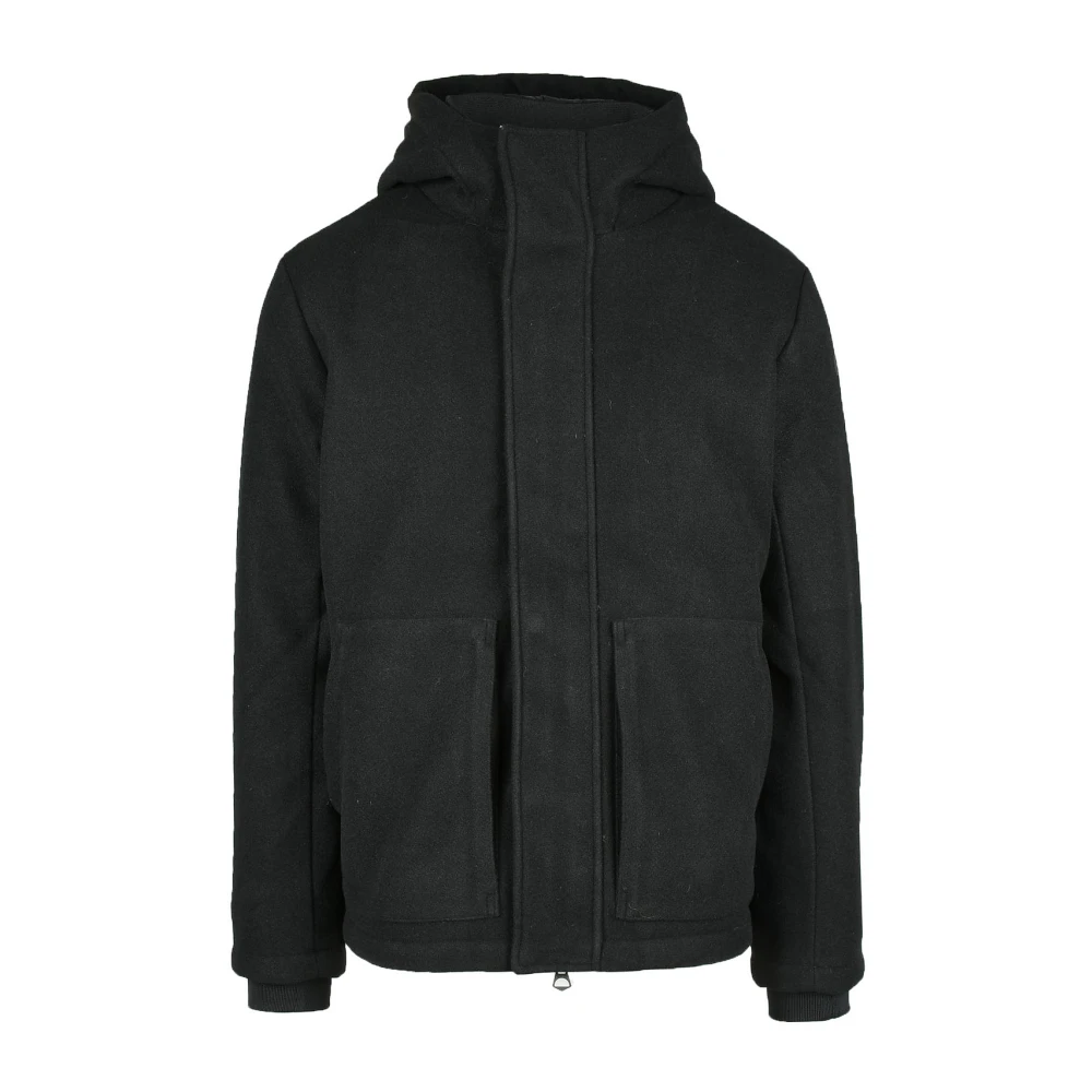U.s. Polo Assn. Zwarte Jas voor Mannen Black Heren