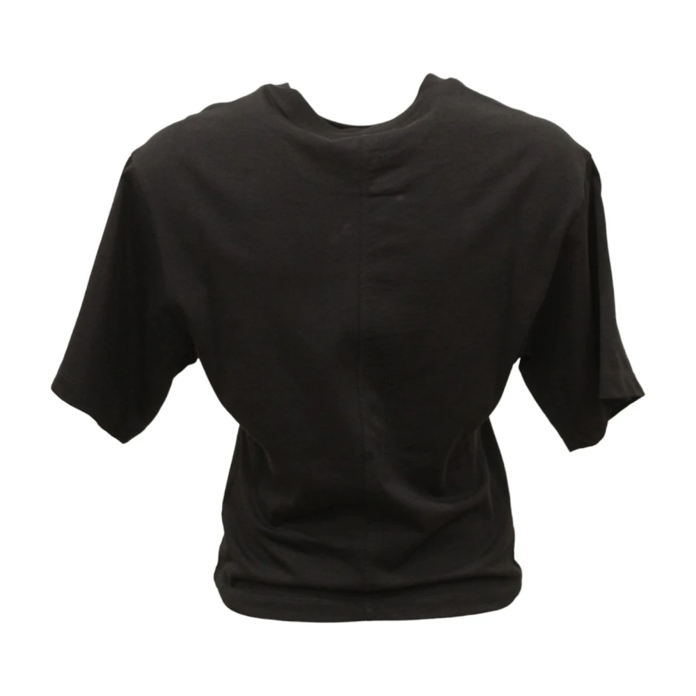 Gaëlle Paris Korte Mouw T-shirt Black Dames