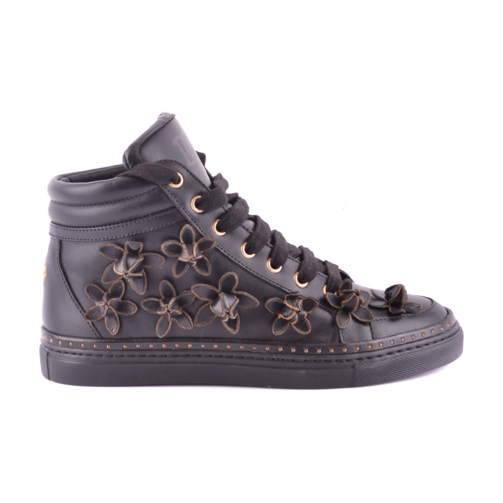Dsquared2 Floral High-Top Sports Sneakers Dames Schoenen Grijs