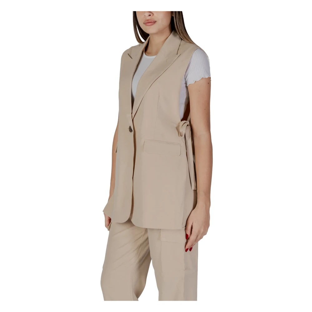b.Young Lente Zomer Damesjassen en Tailleurs Beige Dames