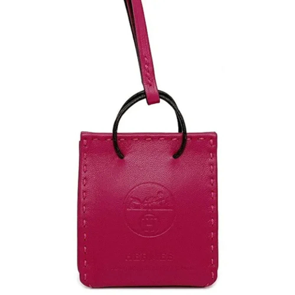 Hermès Vintage Pre-owned Fabric key-holders Red Dames