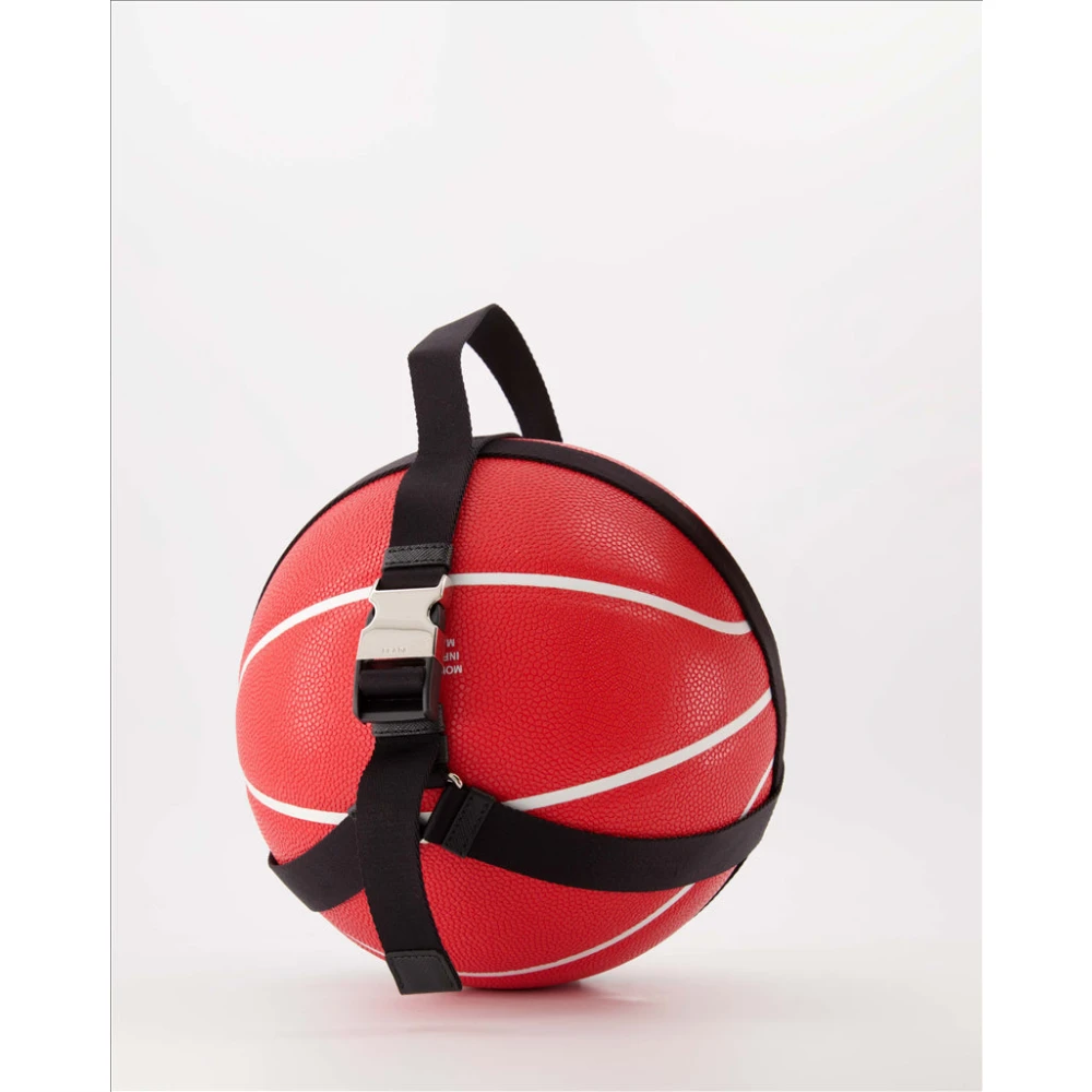 Prada Basketball Balloon for Sport Lovers Red Unisex