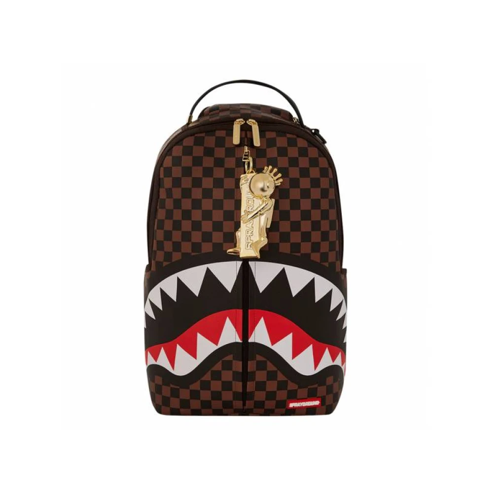 Sprayground Stijlvolle Zaini Rugzak Brown Heren